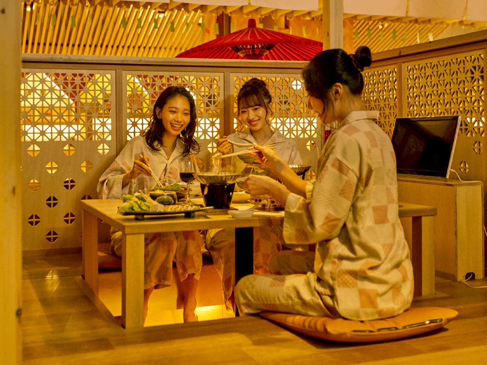 朝までプラン(館内着タオル付)