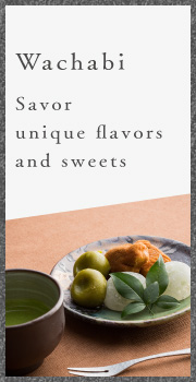 Savor unique flavors and sweets